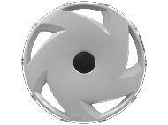 Колпак колеса задний R-22.5 серый (вентилятор) (0041/З-22,5СР)